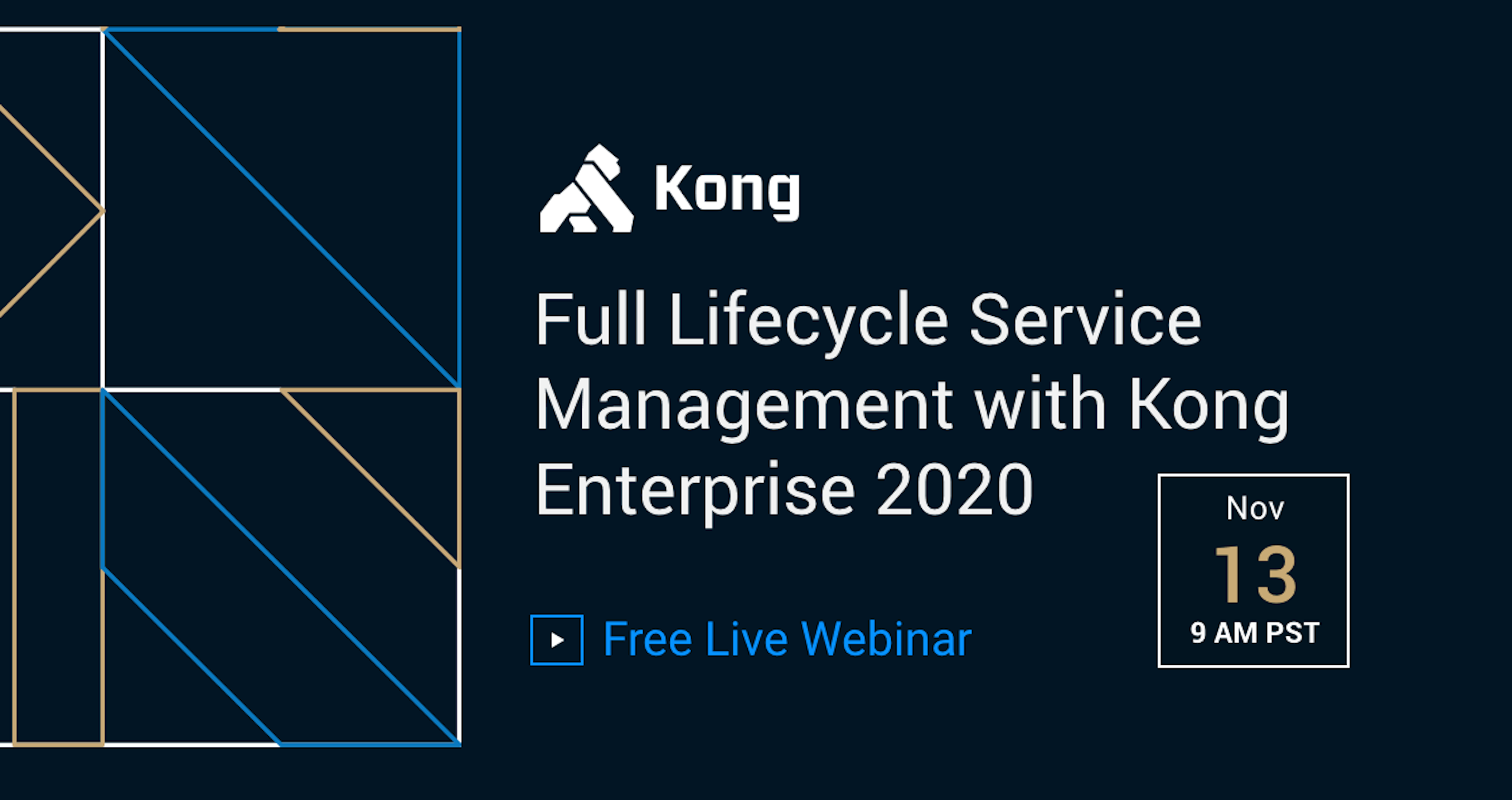 Full Lifecycle Service Management with Kong Enterprise 2020