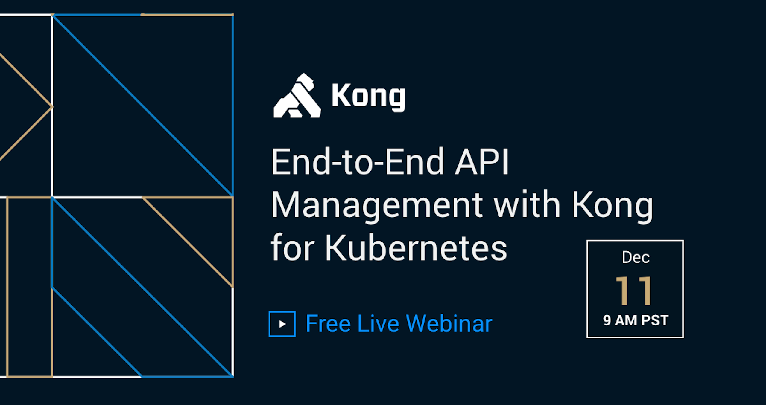 End-to-End API Management with Kong for Kubernetes