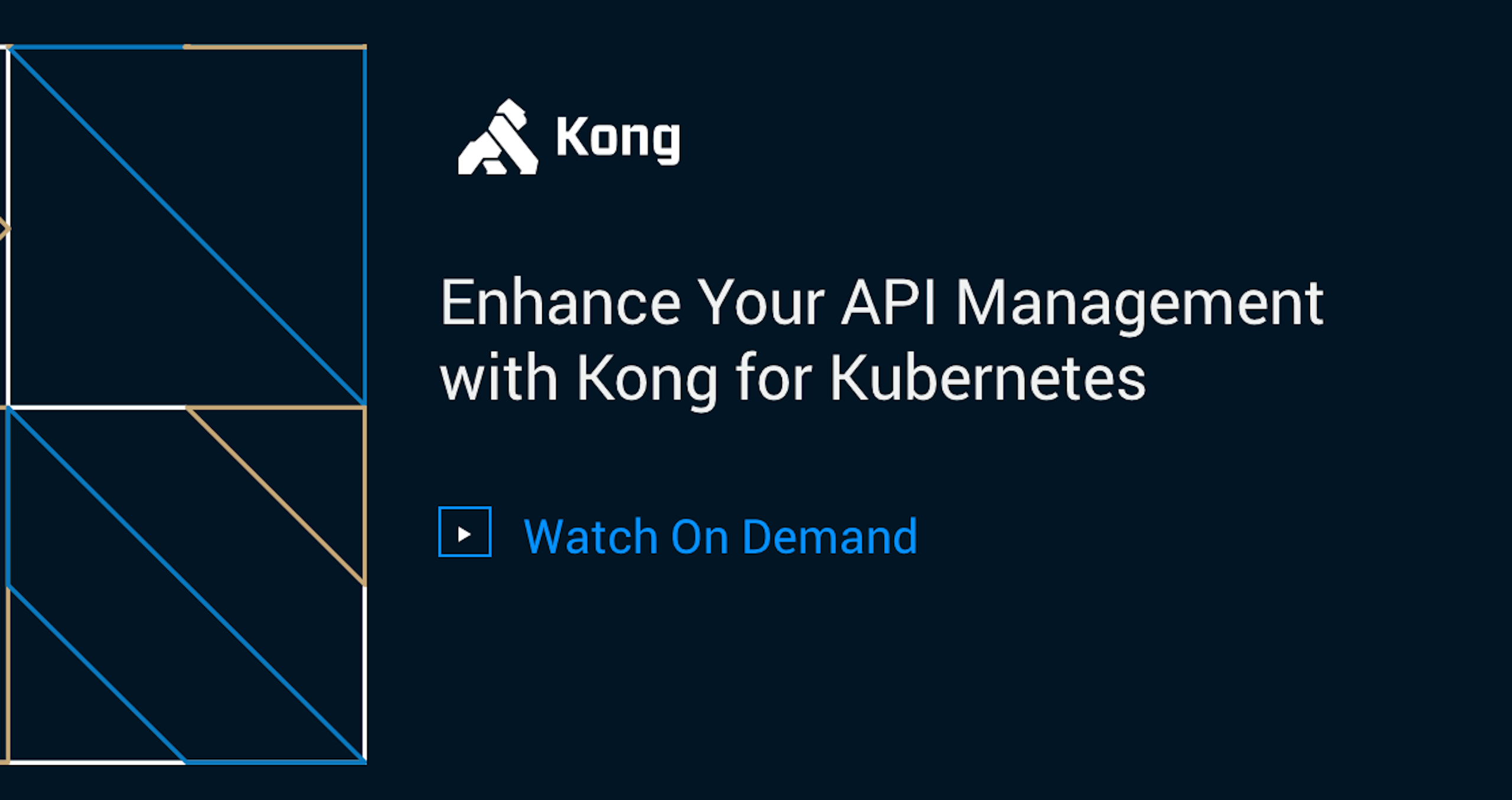 Enhance Your API Management with Kong for Kubernetes