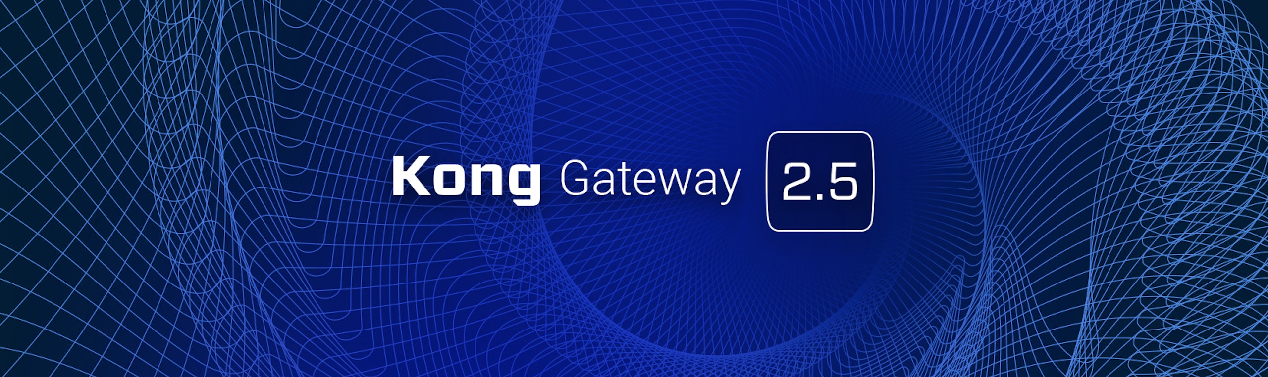 Kong Gateway 2.5 Release