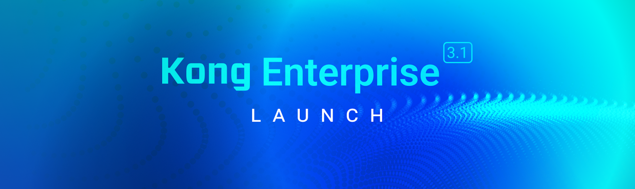 Kong Enterprise 3.1