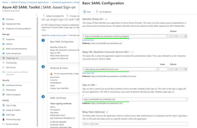 Kong SAML Plugin: Examples and Usage | Kong Inc.