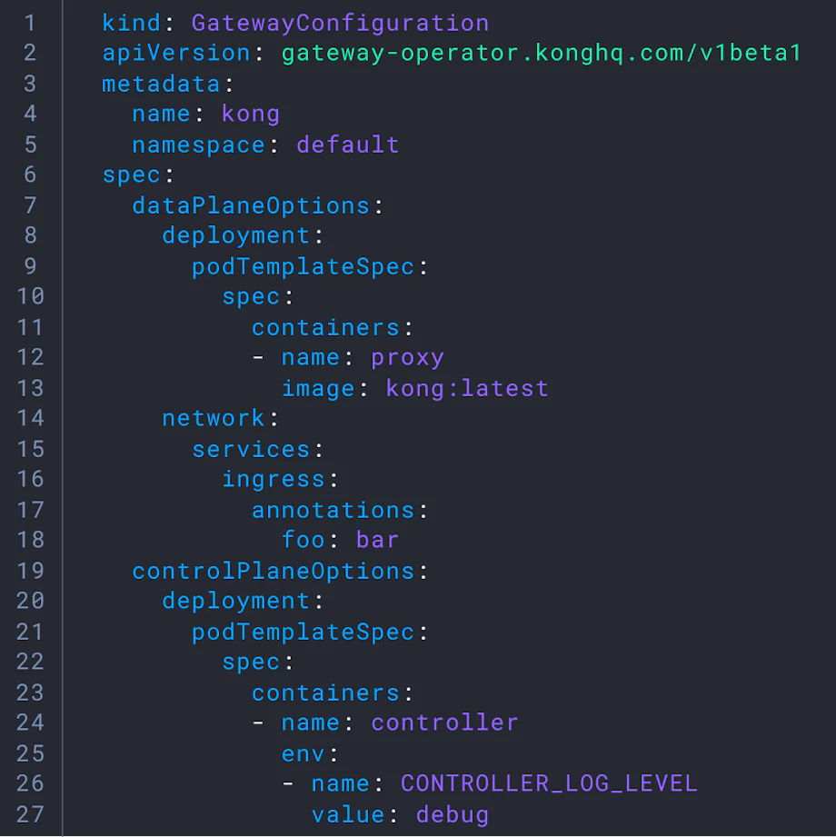Kubernetes Operator for API & AI Traffic | Kong Inc.