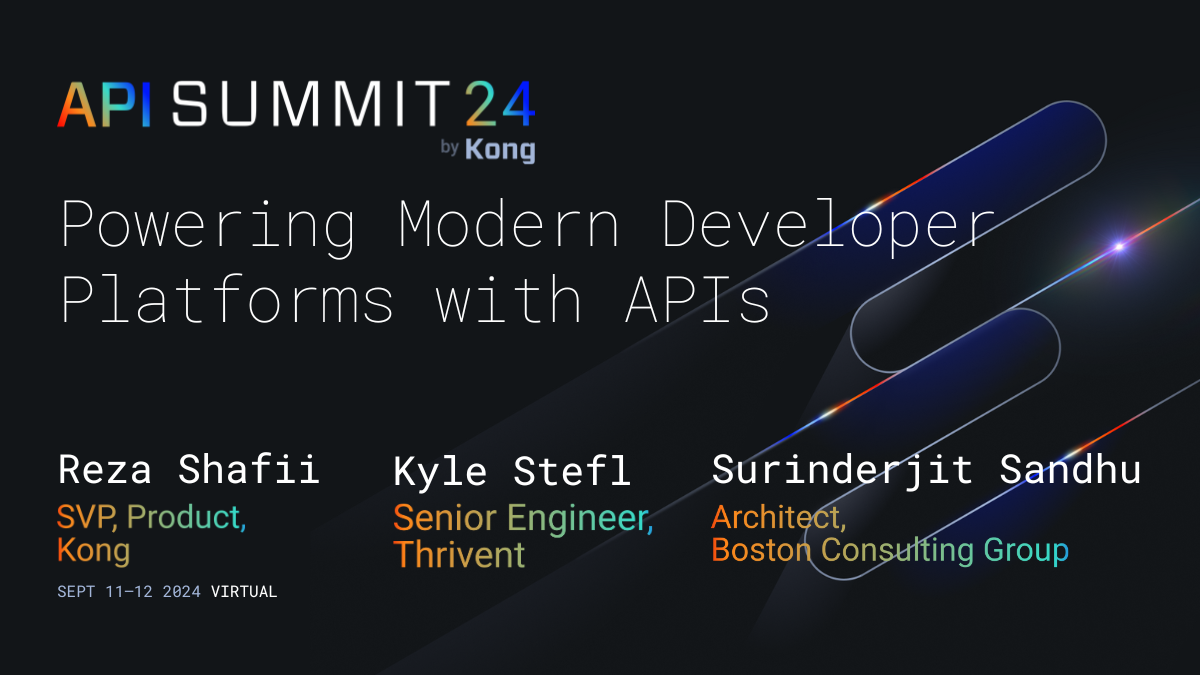 Powering Modern Developer Platforms with Konnect | Kong Inc.