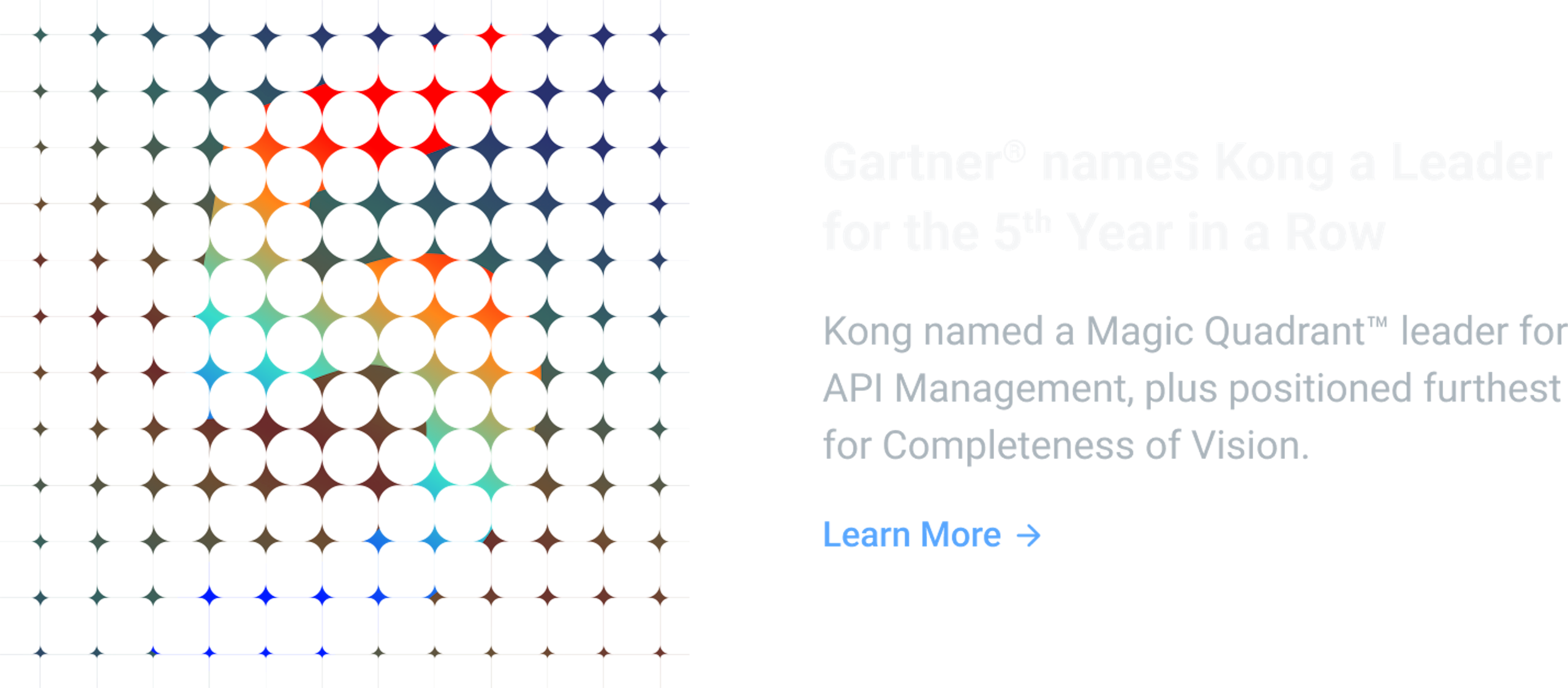 Gartner® names Kong a Leader for the 5th Year in a Row