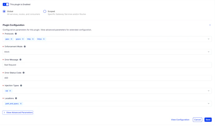 Protect APIs Against Injection Attacks with Content Inspection | Kong Inc.
