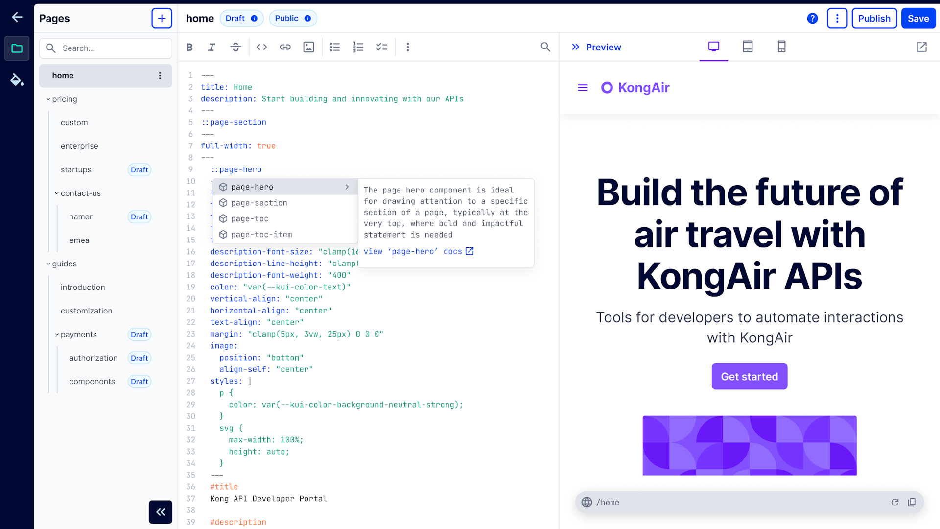API Developer Portal and Platform | Kong Inc.