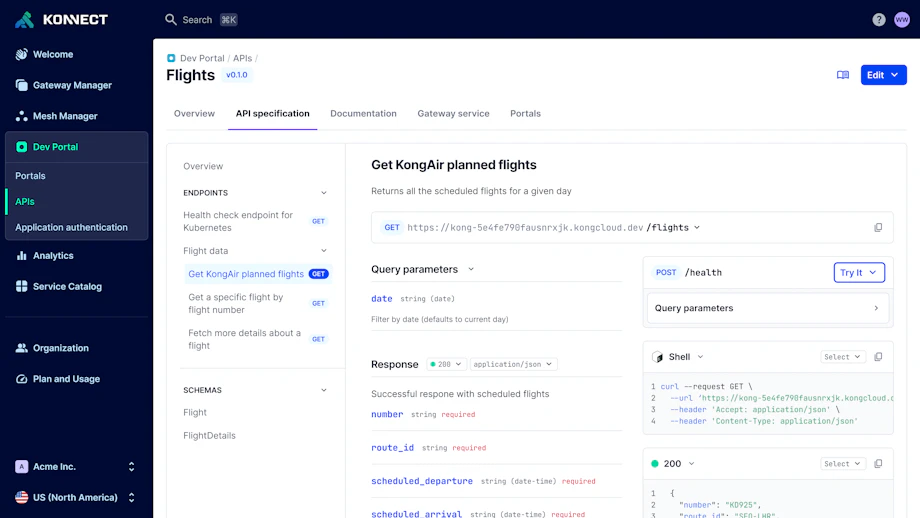 API Developer Portal and Platform | Kong Inc.