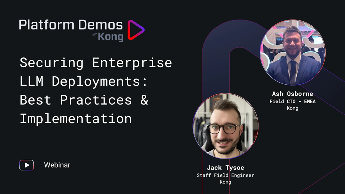 Product Demos and Use Cases | Kong Inc.