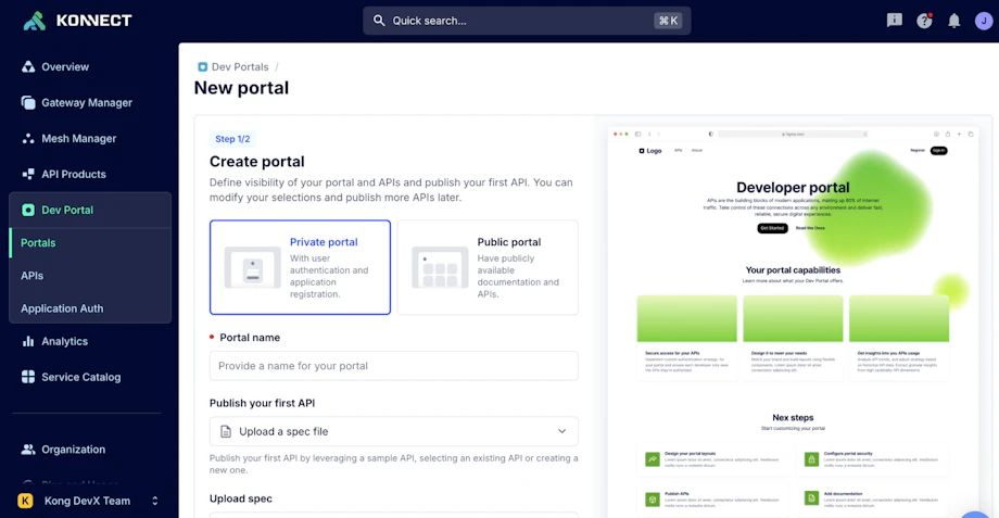 Kong's New Developer Portal: Modern UX Meets Developer Self-Service ...