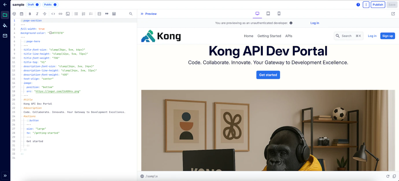 Kong's New Developer Portal: Modern UX Meets Developer Self-Service ...