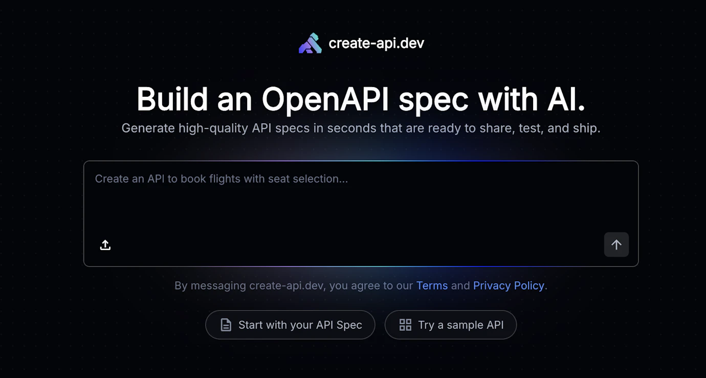 Introducing create-api.dev: Generate, Edit, and Share OpenAPI Specs in ...