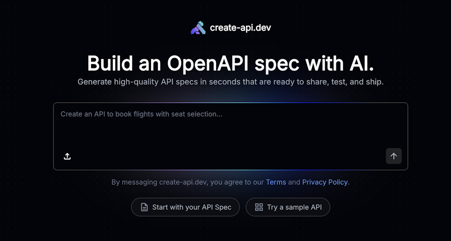 Introducing create-api.dev: Generate, Edit, and Share OpenAPI Specs in ...