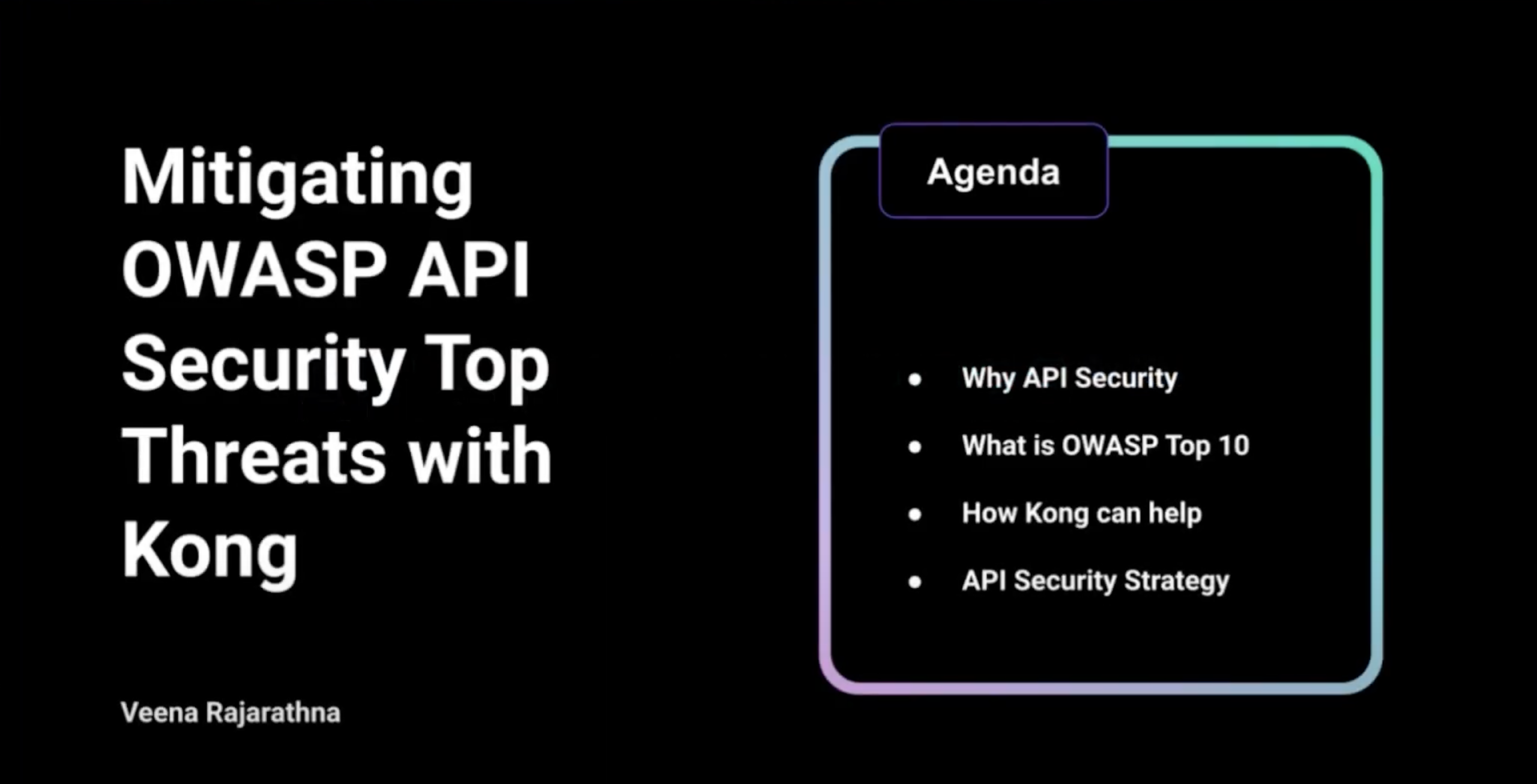 Kong+OWASP