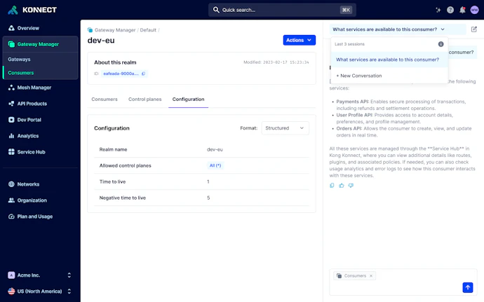 KAi: AI Agent for API & Platform Automation | Kong Inc.
