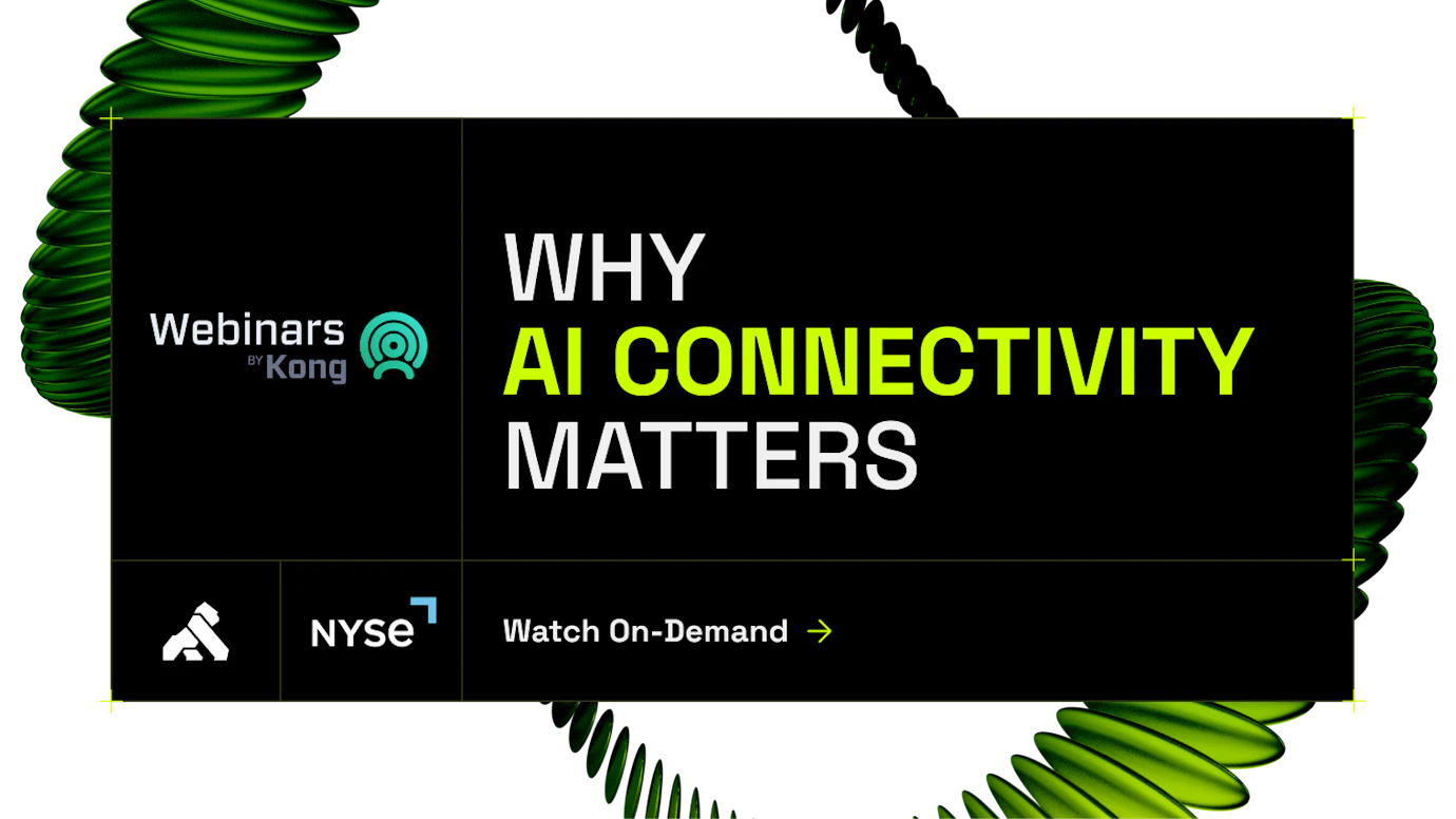 AI Connectivity Resources for the Agentic Era | Kong Inc.