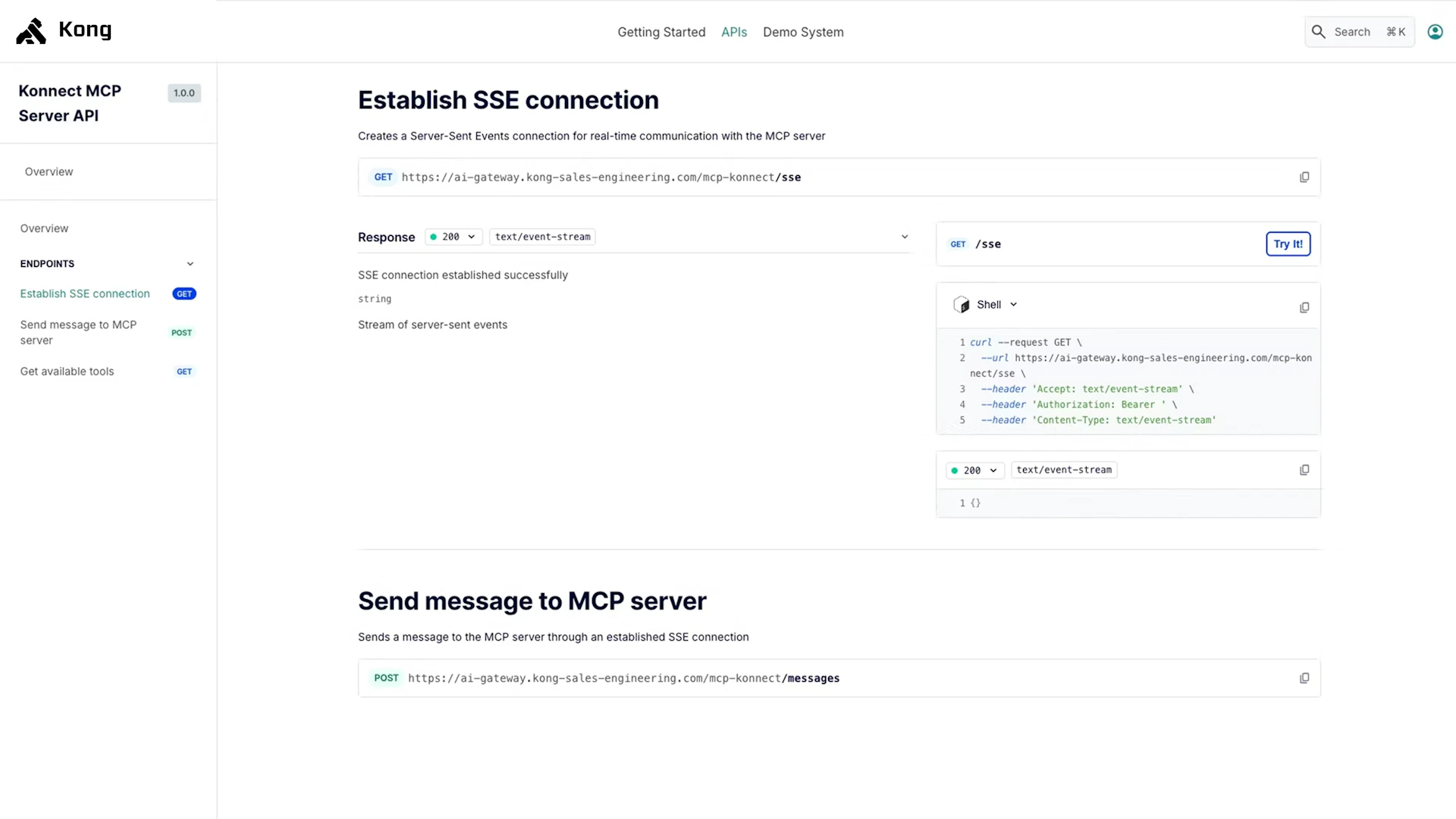 API Platform for Model Context Protocol (MCP) Governance | Kong Inc.