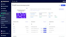 Developer Portal for APIs and Agents | Kong Inc.